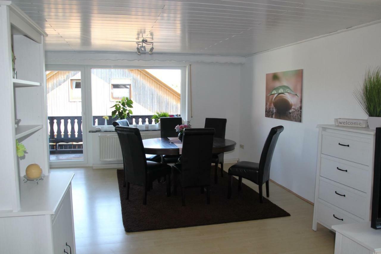 Ferienwohnung Abersfelder Mit Balkon Wildflecken Kültér fotó