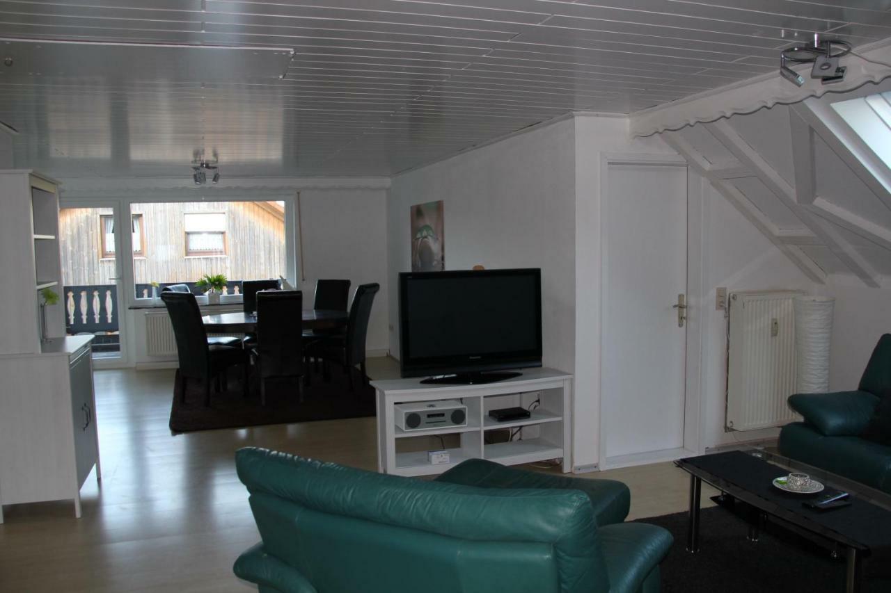 Ferienwohnung Abersfelder Mit Balkon Wildflecken Kültér fotó